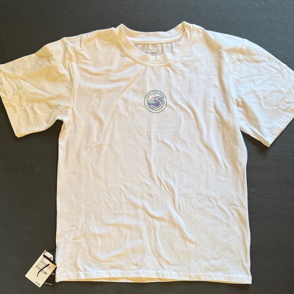 Tiny Tribe size 10 Good Vibe Tribe tee NWT